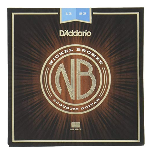 Daddario Nb1152 Cuerdas De Guitarra Acústica De Bronce De Ní