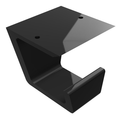 Imagen 3 de 3 de Soporte Auriculares Colgante Bajo Escritorio Nextsale 3d