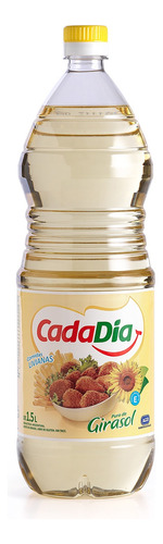 Aceite de girasol Cada Día botella1.5 l 