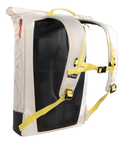Mochila Tatonka City Rolltop Cor Branco Desenho Do Tecido Liso