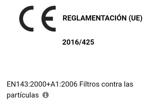 Imagen 7 de 7 de Mascara / Respirador Júpiter 6400, Área Médica Delta Plus.