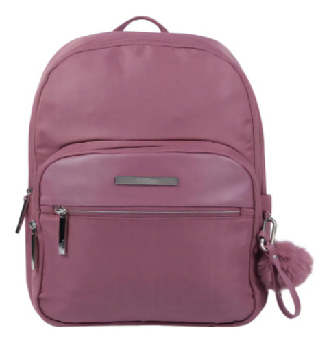 Morral Adelaide 3 Color ROSADO P12 Diseño de la tela Liso