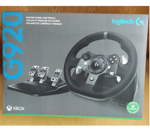 Volante Logitech G920 Xbox One Series S X Pc Force Feedback