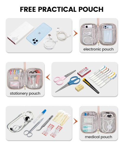 Mochila Para Computadora Portátil Para Mujer, 15.6 Pulgadas,