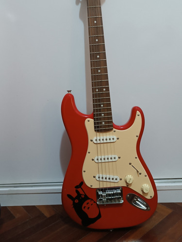 Guitarra Eléctrica Squier Mini Y Amplificador 