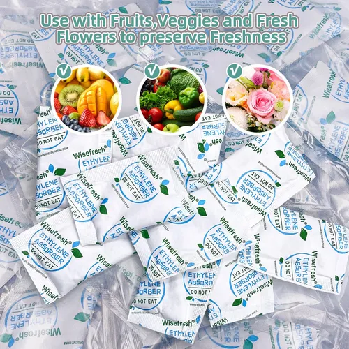Wisefresh Paquetes De 30 Sobres Absorbente De Gas Etileno 5