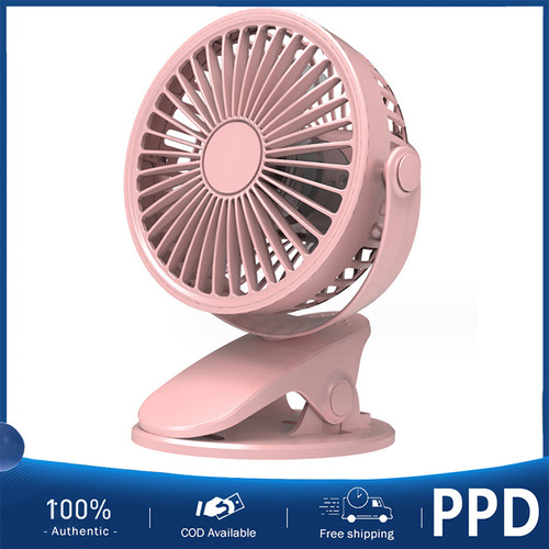 Ventilador Con Clip, Ventilador Recargable, Portátil, Usb