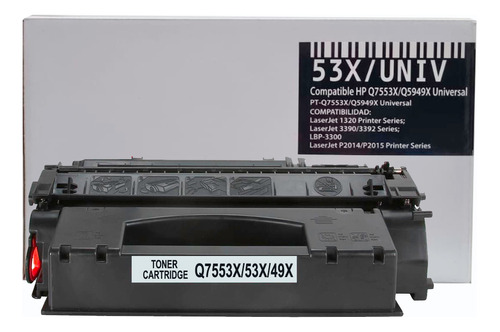 Toner Generico 53x Para Laserjet P2014n/p2015dn/m2727mfp