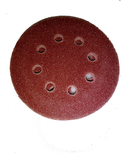 Imagen 1 de 5 de Set 10 Discos De Lija 125mm Gr40 Con Velcro Barovo Dli-vp40