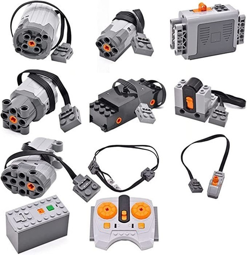 Set De Motores Técnicos, Compatible Con Lego Technic
