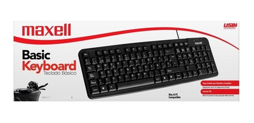 Teclado Basic Keyboard Maxell 