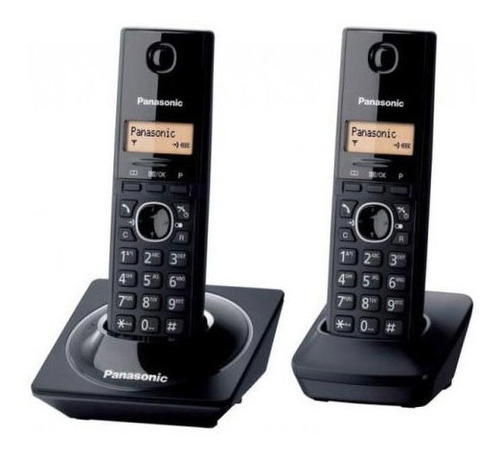 Telefono Inalambrico Panasonic Tg1712meb Para 1 Linea 2 Piez