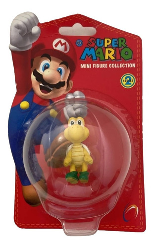 Mini Figura Super Mario Serie 2 Koopa Nintendo 4.5 Cm
