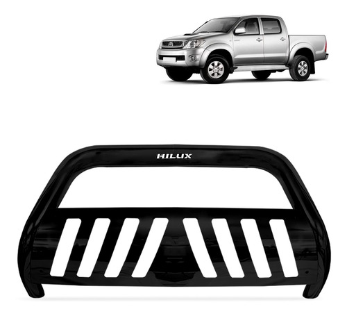 Parachoque Mata Boi Hilux 2005 2006 2007 2008 Impulsão Preto