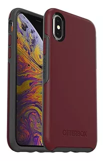 . Funda Otterbox Symmetry Para iPhone X Y Xs Color Vino Fine