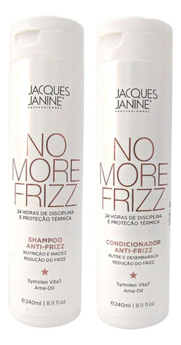  Shampoo + Cond Antifrizz Jacques Janine No More Frizz