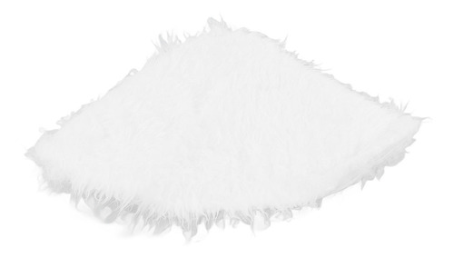 Falda Para Árbol De Navidad De Franela Artificial Blanca De