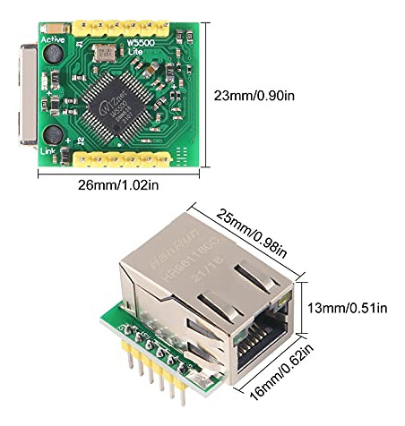 Conversor Ethernet Tcp/ip Spi A Lan Usr-es1 W5500 -