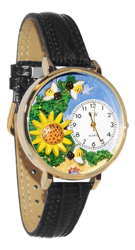 Reloj 3d De Girasol Para Mujer De Whimsical Gifts | Acabado 