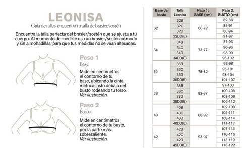 Sostén Control 011715 Azul Grisáceo