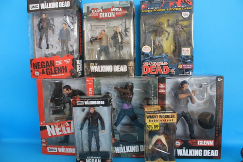 Officer Rick Grimes & Michonne The Walking Dead Mcfarlane (Usado)