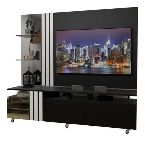 Modular Mueble Para Lcd/led Panel Mesa Rack Living H/55 