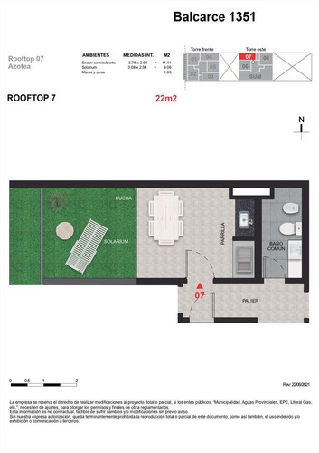 Imagen 7 de 30 de Venta Departamento 1 Dormitorio Al Contrafrente Balcón En Edificio Balcarce 1351 - Moderno