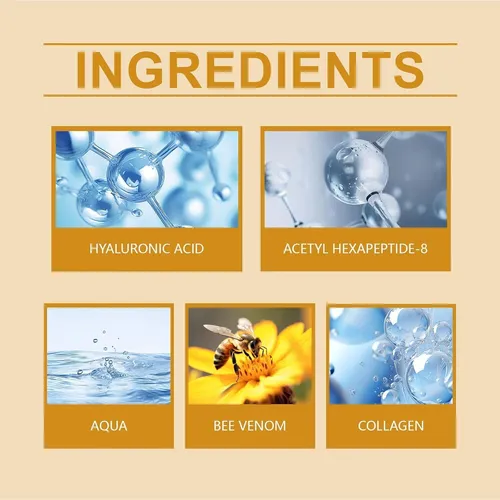 Crema Formula Antiaging Botox Bee Venom +hialuronico Lifting