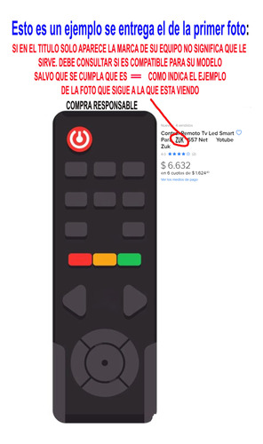 Control Remoto Para 40ld875ft 32ld8744ht Pld3225ht 32ld874ht