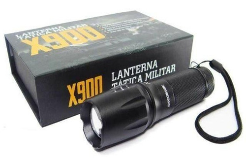 Lanterna Tática Militar X900 128000w - Forte 3000000 Lumens