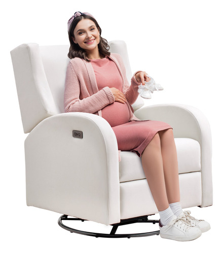 Sofa Individual Reclinable Sillon Giratorio Maternidad