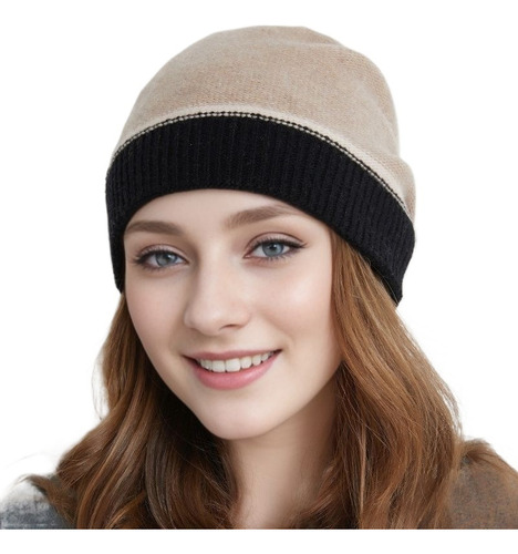 Gorro De Punto Cálido Con Protección Auditiva, Gorro Que Cub