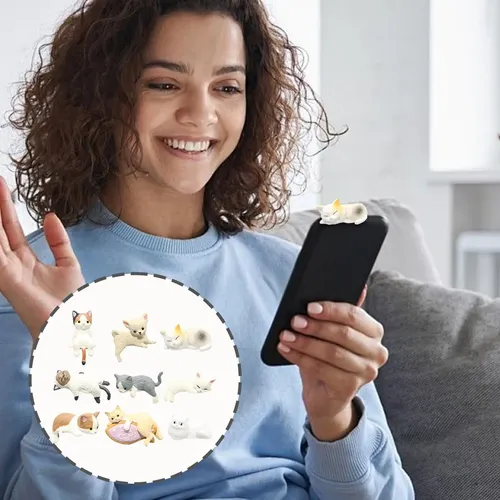 Adhesivos 3D De Animales Lindos – 2 Hojas De Stickers Para Fundas De Móvil, Laptop Y Manualidades – Decoración Estética Para Niños Y Niñas