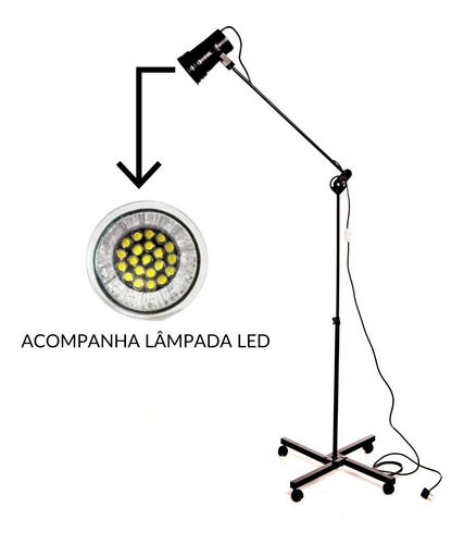 Imagem 1 de 2 de Tripé De Luz Para Tatuagem Tatuador