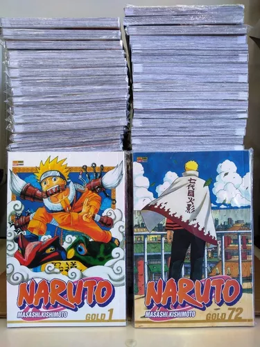 Manga Naruto Gold - Coleção Vol. 1 Ao 25 Completo Portugues