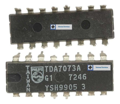 Tda7073a / Tda7073bp / Tda7073 Dip-16 Circuito Integrado