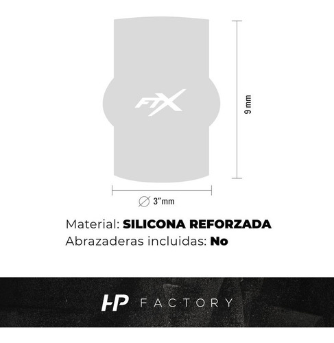 Imagen 3 de 10 de Manguera Silicona De Movimiento 3´ Negro Ftx Fueltech