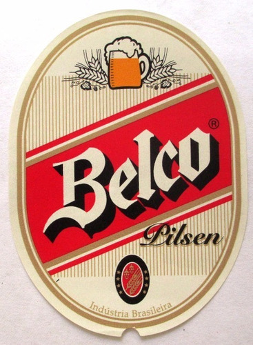 C2149  Rótulo Cerveja Belco Pilsen Sem Informações De Volume