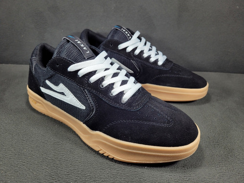 Tenis Lakai Atlantic 25.5mx Black Gum Suede