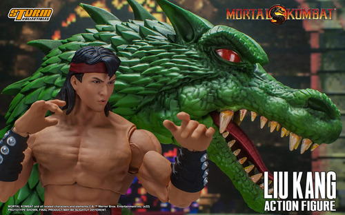 Storm Collectibles - Mortal Kombat - Liu Kang, Figura De Acc