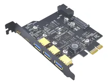 Comprar Placa De Expansão Pcie Hub Cartão Pcie, Usb 3.0 ,2.0 1.1 5