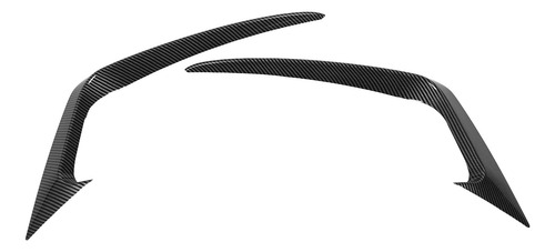 Difusor De Parachoques Delantero De Fibra De Carbono, 2 Unid
