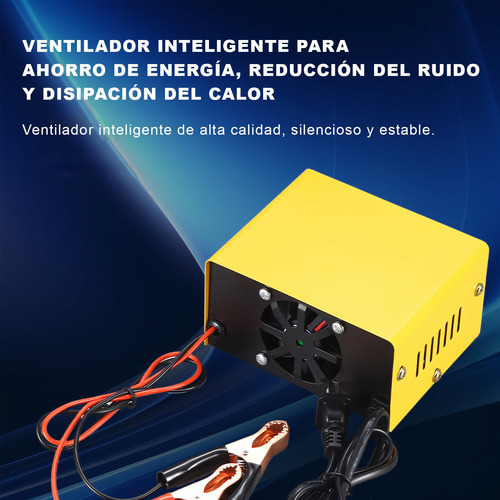 Cargador De Batería Automático Inteligente De 12 V/7 A