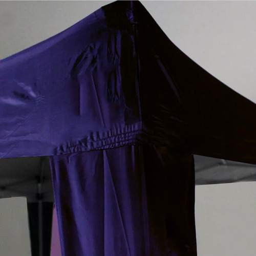 Imagem 3 de 10 de Tenda Gazebo Dobrável Sanfonada 3 X 3 M Azul