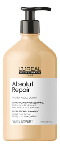 L'oréal Absolut Repair Gold Quinoa + Protein - Shampoo 750ml