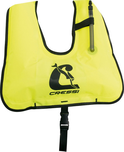 Chaleco Cressi Snorkel Talla Xl Color Amarillo