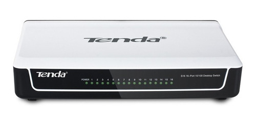 Tenda Switch 16 Puertos 100mbs Desktop S16
