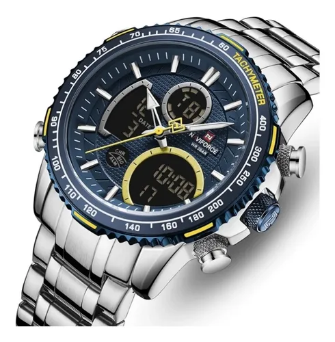 Reloj Naviforce Hombre 9182 Chronómetro Acero Inoxidable