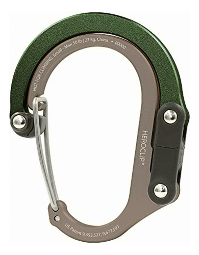 Gear Aid Heroclip Carabiner Clip And Hook (small) For Purse
