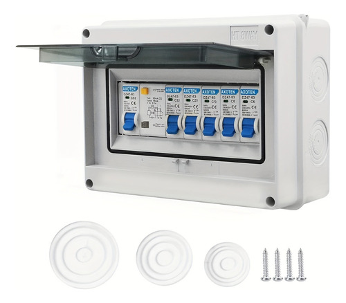 Interruptor Combinado De 8 Circuitos (60a) +6a+10a+20a+32a